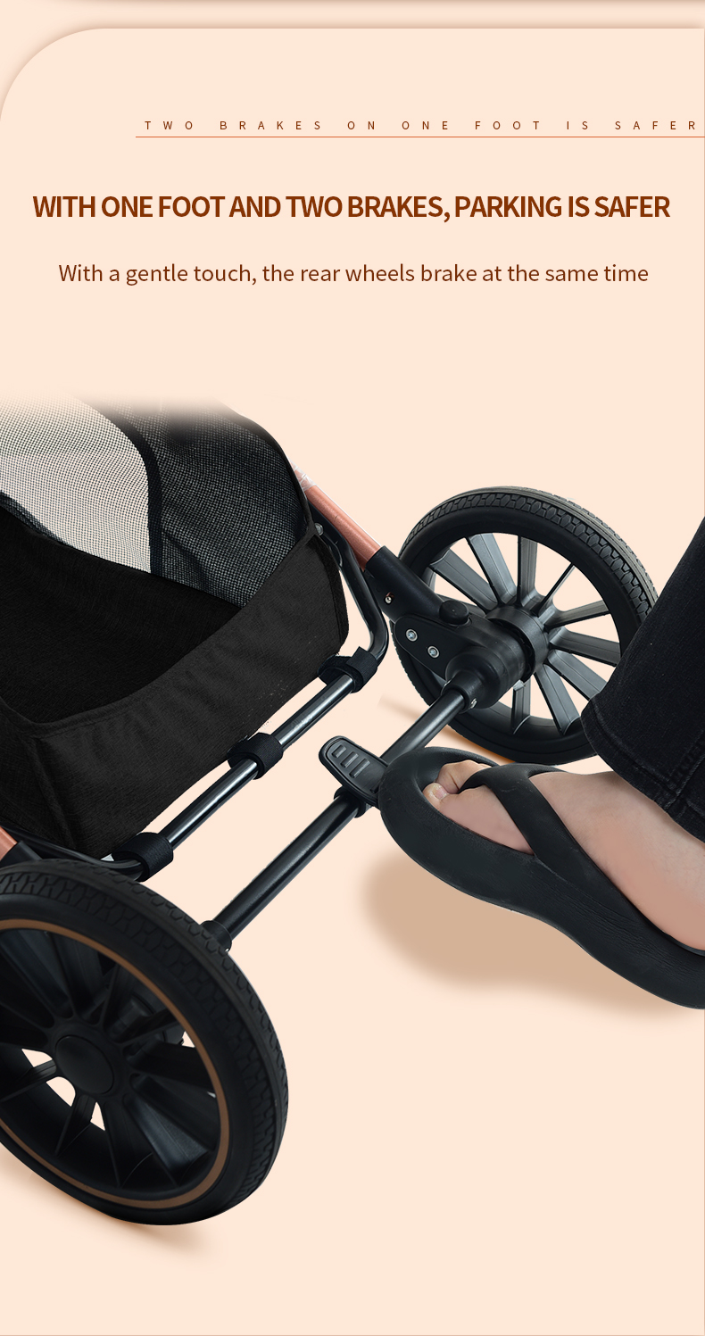 Luxury Heavy Duty Pet Stroller