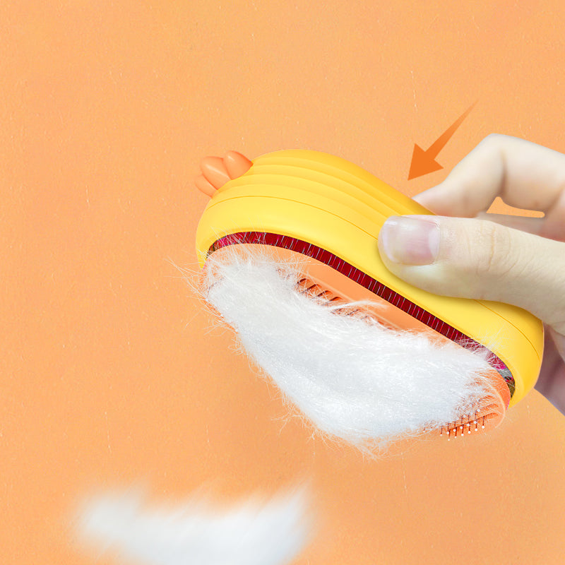 Steam Care Pet Grooming Brush