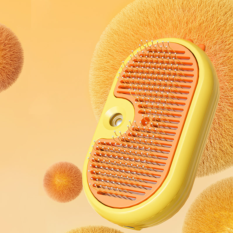 Steam Care Pet Grooming Brush