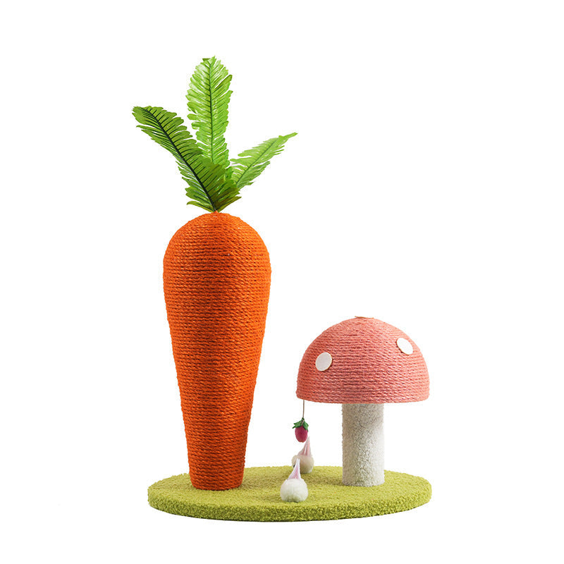 Radish Garden Cat Scratcher – Playful Scratch & Climb Station