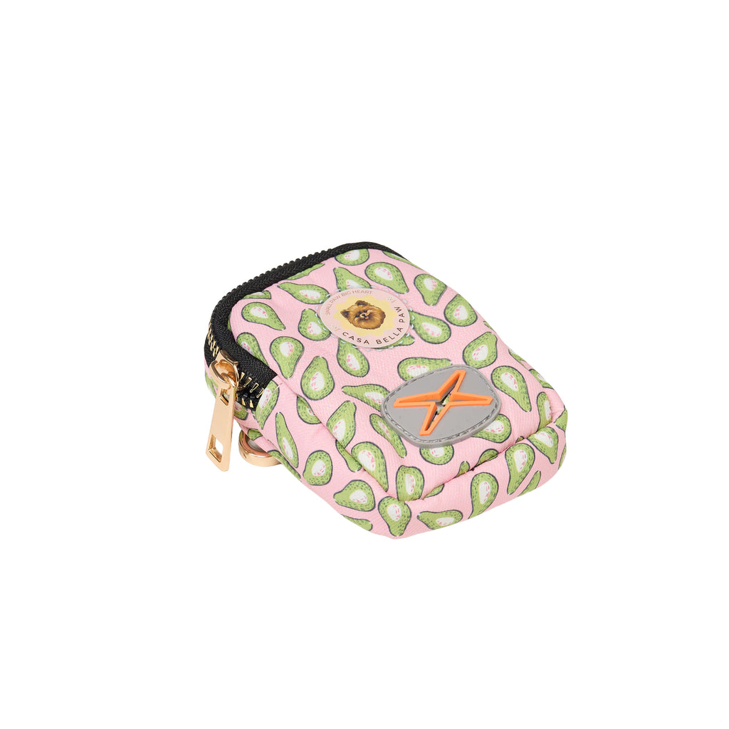 Avocado Print Dog Walk Essentials Set – Harness, Leash, Bag & Accessories