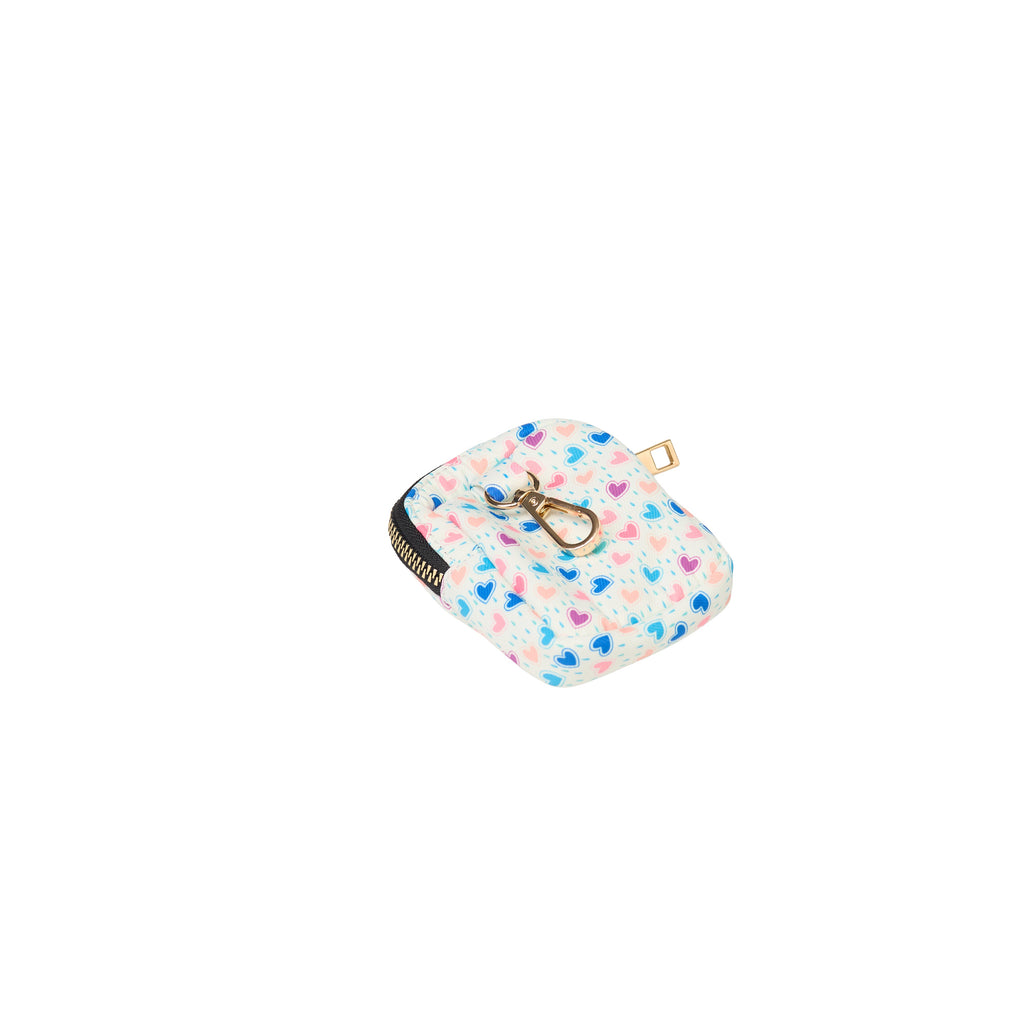 Rainbow Heart Print Dog Walk Essentials Set