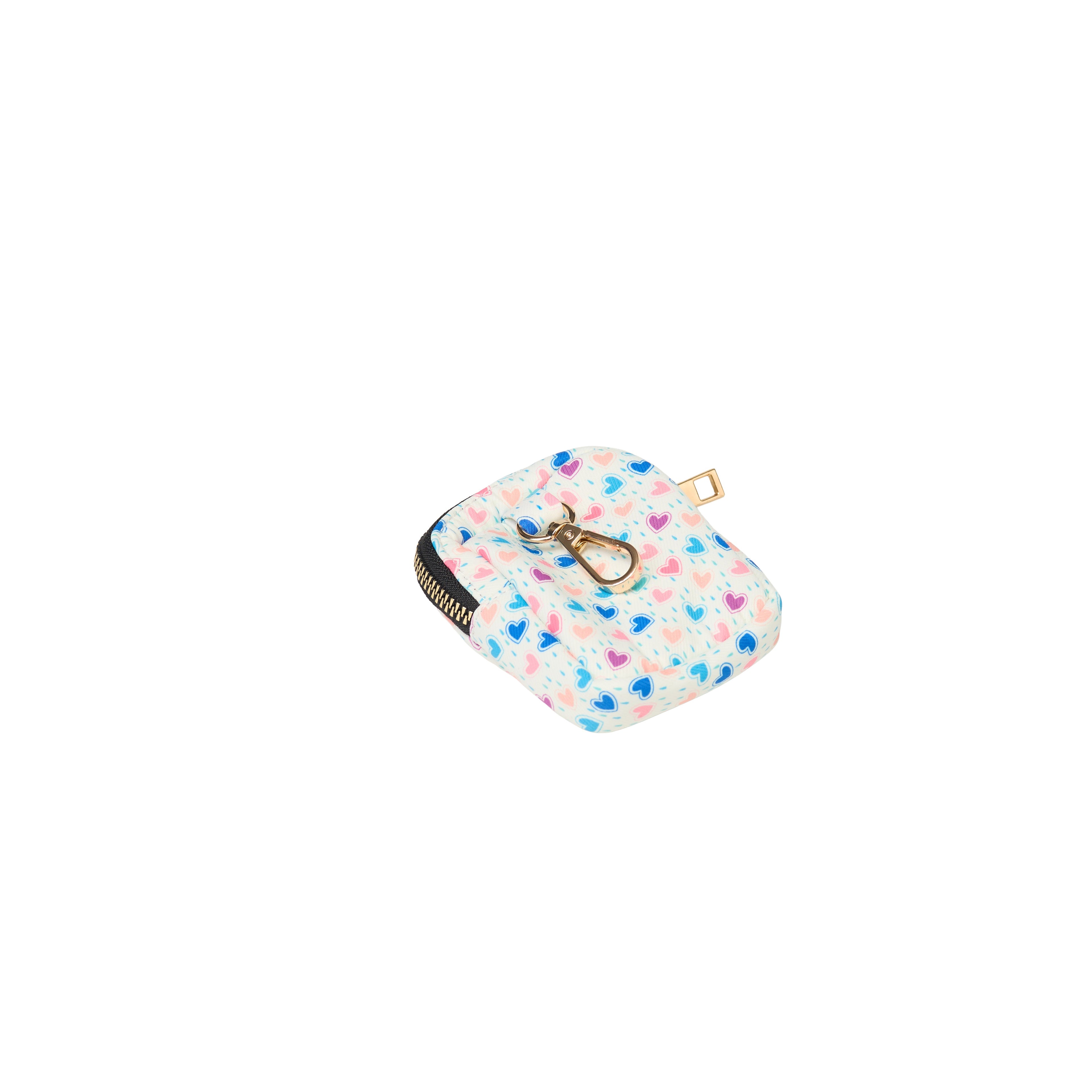 Rainbow Heart Print Dog Walk Essentials Set