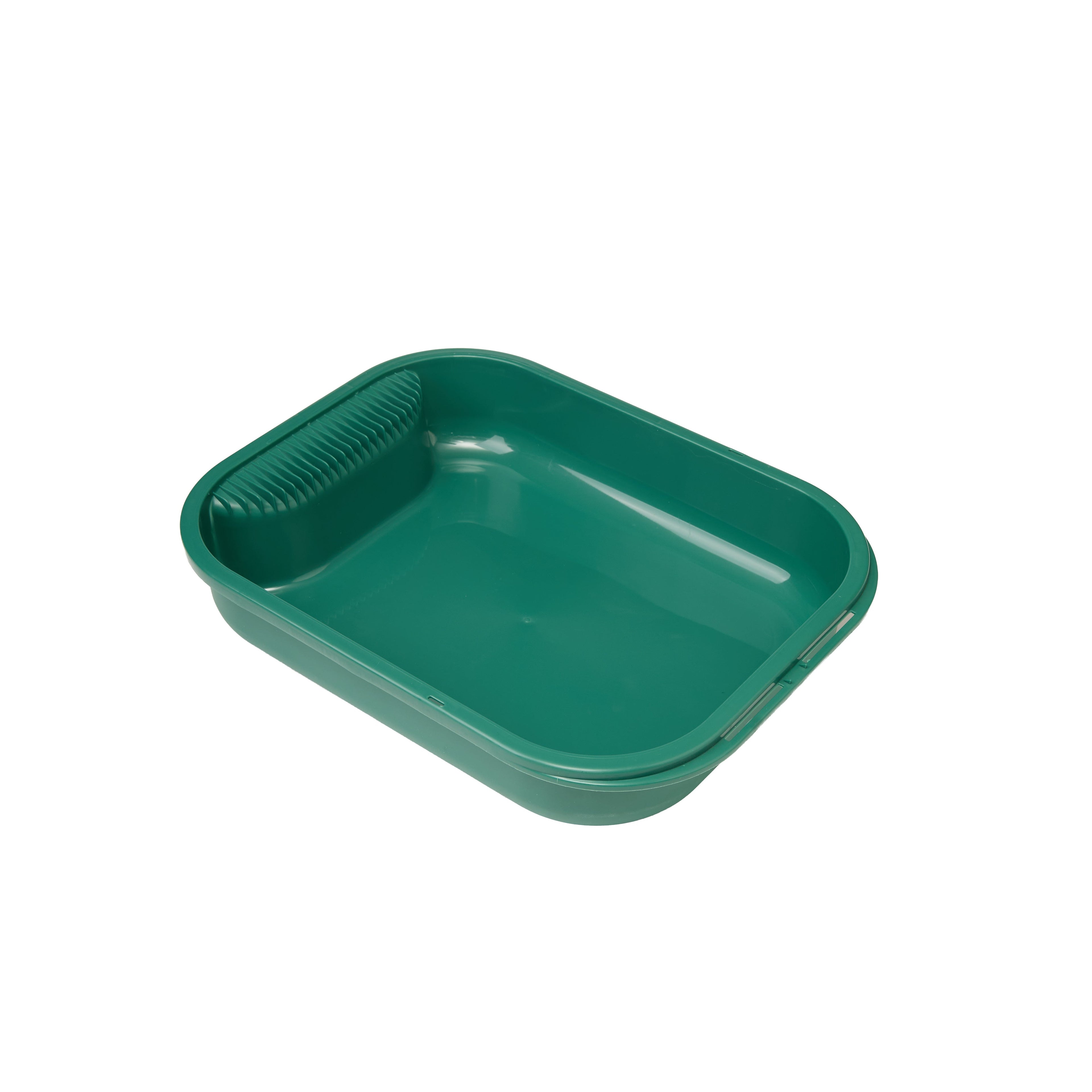 High Fenced Cat Litter Box with Scoop