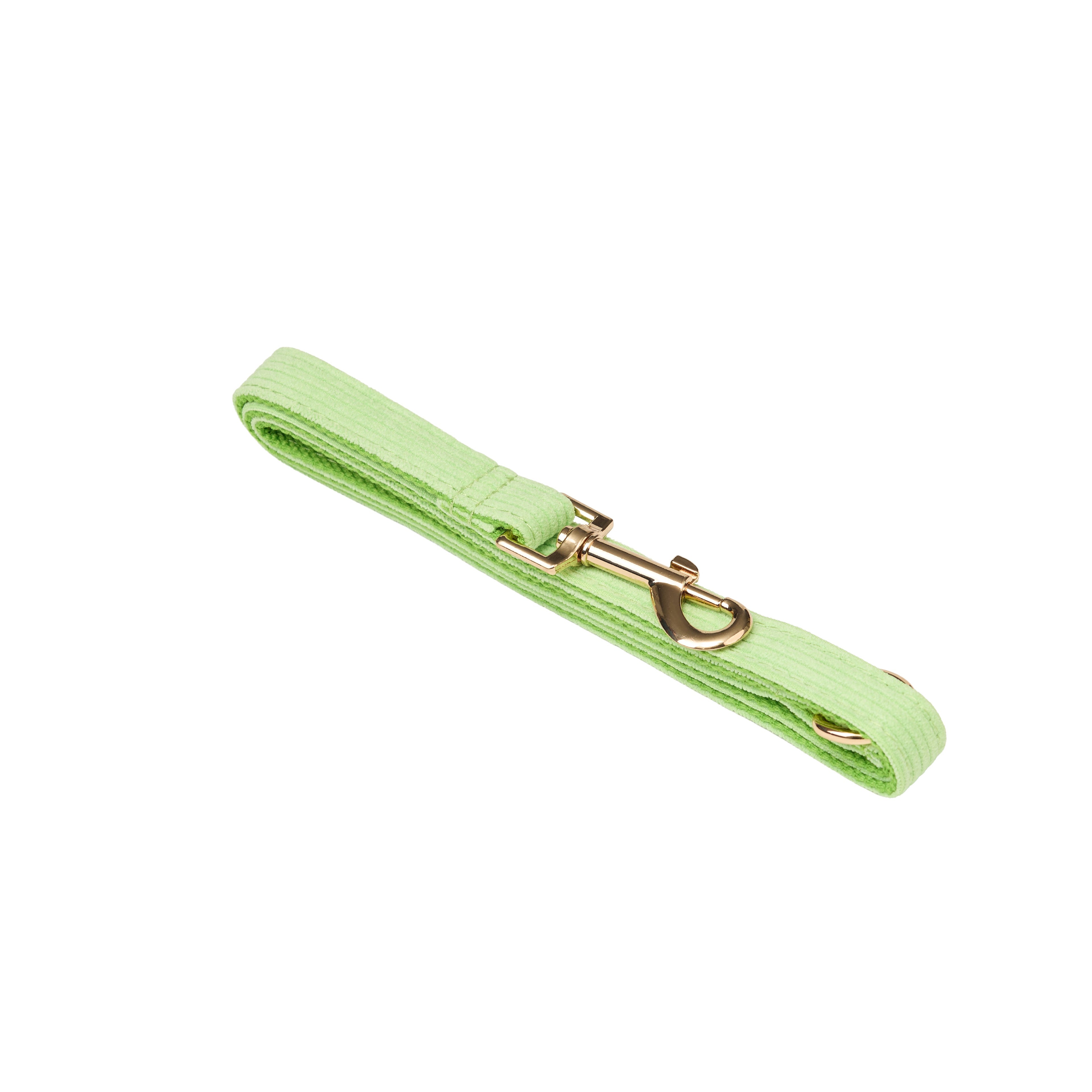 Corduroy Dog Leash, Collar & Bow Set