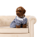 Classic Gingham Lace Dress