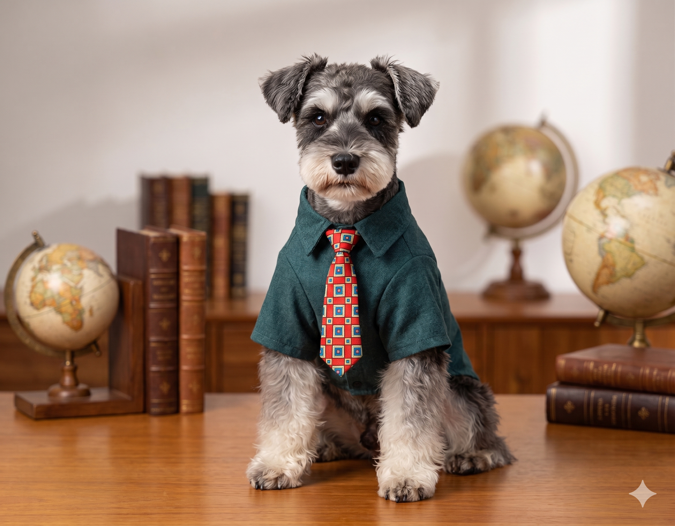 Corduroy Formal Shirt with Tie
