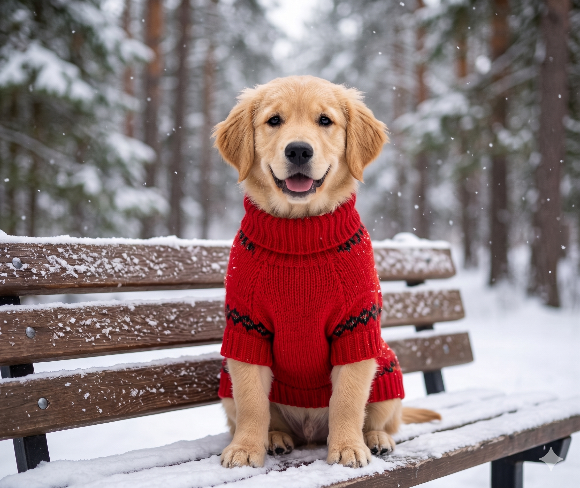 Classic Knitted Winter Sweater for Pets