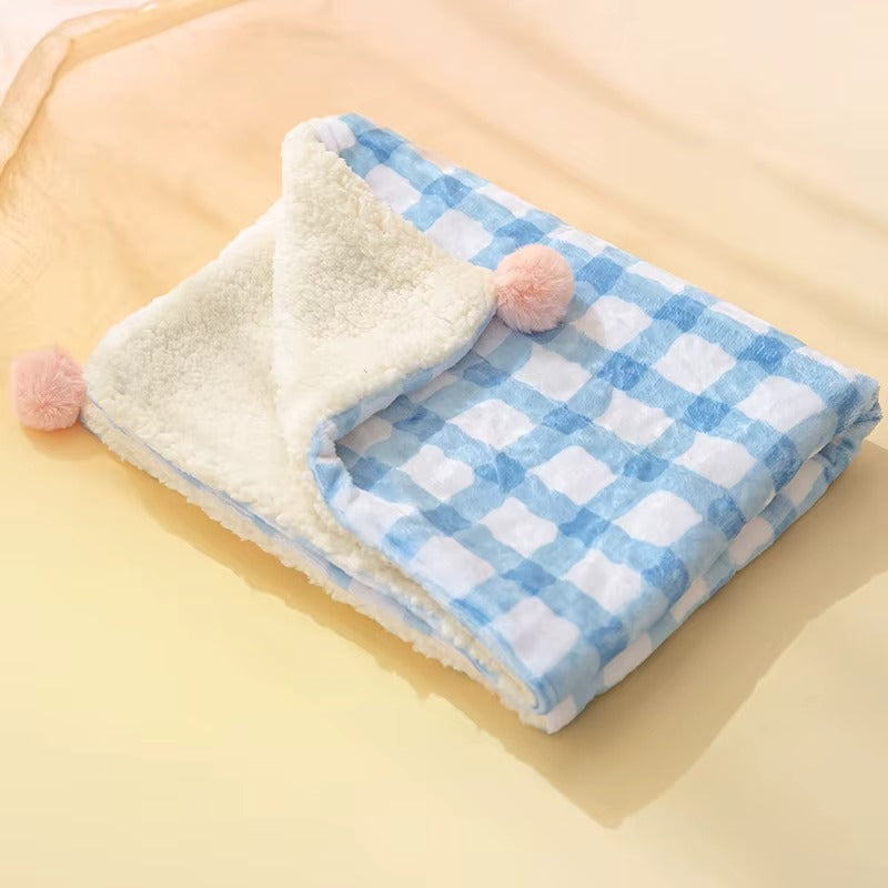Plush Luxury Blanket with Tassels