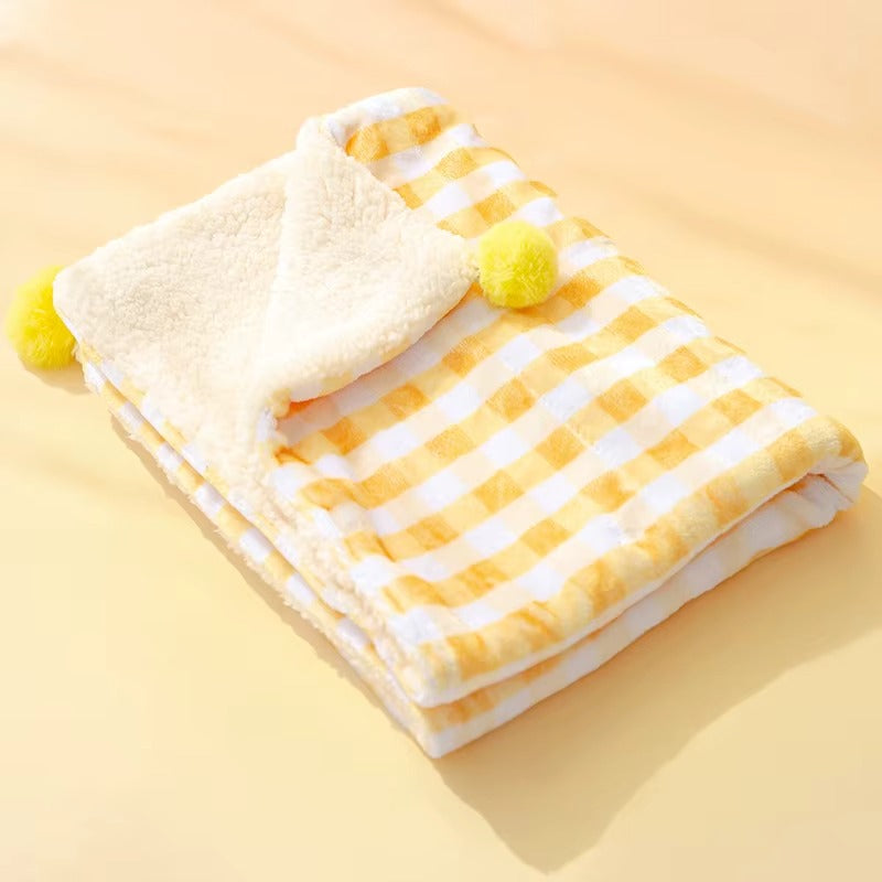 Plush Luxury Blanket with Tassels