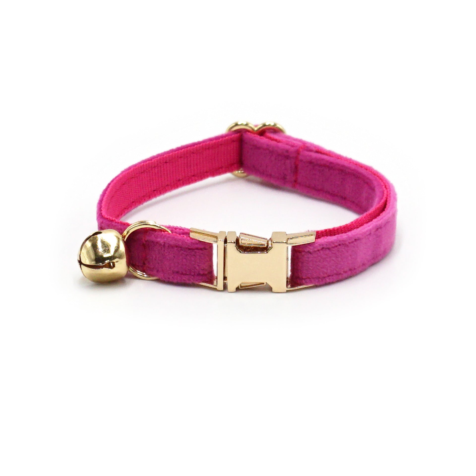 Luxury Velvet Collar With Gold Bell